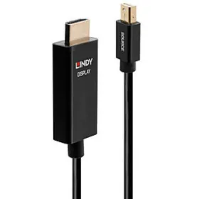 Адаптер Mini Display Port—HDMI LINDY 2 m Прозрачный