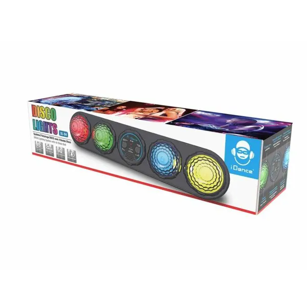 Disko gaismas iDance Melns