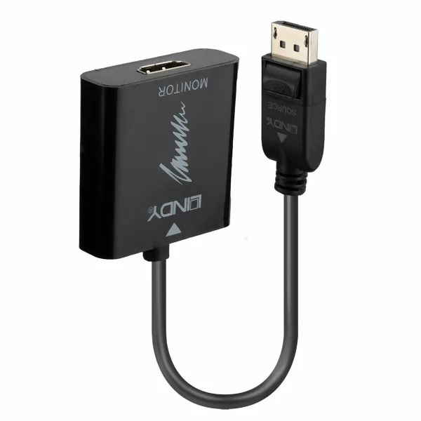 DisplayPort to HDMI Adapter LINDY Black 1,5 m