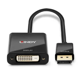 Адаптер для DisplayPort на DVI LINDY Чёрный