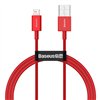 Baseus Superior USB - Lightning -kaapeli 1,0 m 2,4A punainen