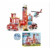 Statybos rinkinys Zuru Fire Station Large