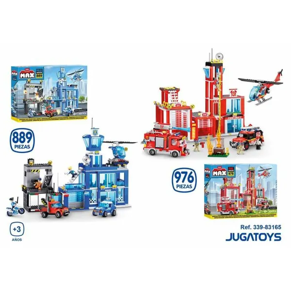 Statybos rinkinys Zuru Fire Station Large