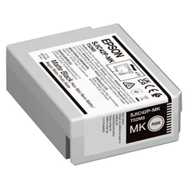 Originali rašalo kasetė Epson SJIC42P-MK Juoda