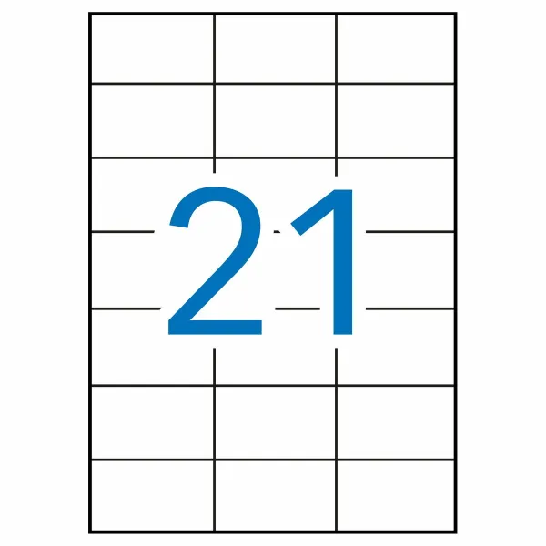 Uzlīmes Apli 1276 Balts 100 Loksnes 70 x 42,4 mm