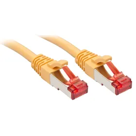 UTP kategoria 6 jäykkä verkkokaapeli LINDY RJ-45/RJ-45 Cat6 1m Keltainen 1 m (1 osaa)