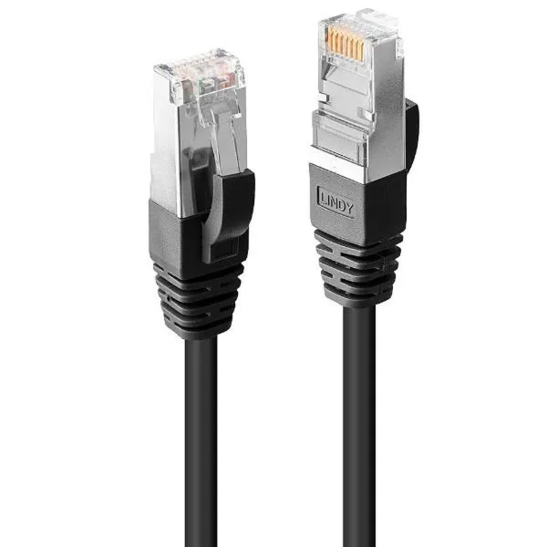 Kabelis Ethernet LAN LINDY Melns 2 m (1 gb.)