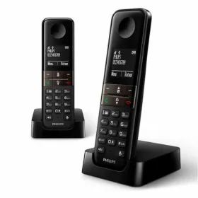 Juhtmevaba Telefon Philips D4702B/34 Duo 1,8" DECT (2 pcs)