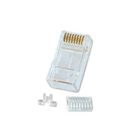 RJ45-liitin LINDY Valkoinen (10 osaa)