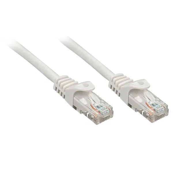 UTP Kategooria 6 Jäik Võrgukaabel LINDY RJ-45/RJ-45 Cat6 5m Hall 5 m (1 Ühikut)