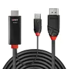 Cablu DisplayPort la HDMI LINDY 1 m Juoda