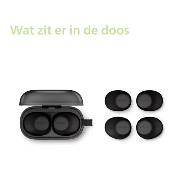 Austiņas Philips TAT2149BK Melns