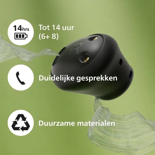 Austiņas Philips TAT2149BK Melns