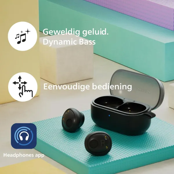 Austiņas Philips TAT2149BK Melns