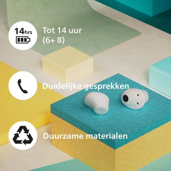 Austiņas Philips TAT2149WT Balts
