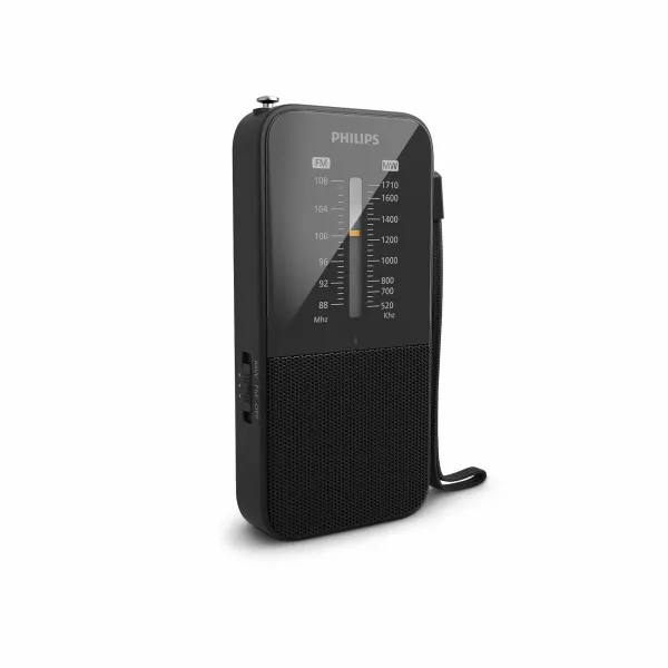 Radio Tranzistors Philips TAR1509/00 Melns