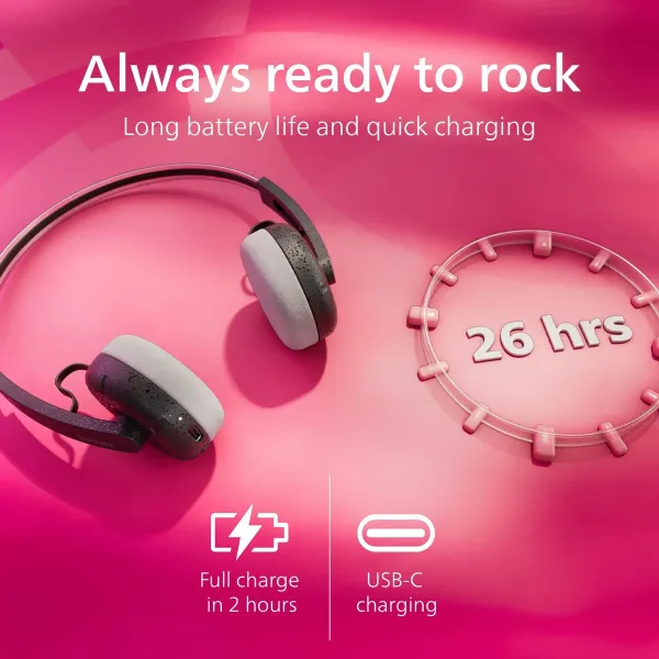 Austiņas Philips TAH2000BK Melns
