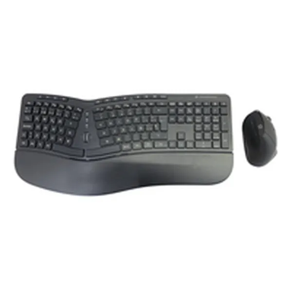 Клавиатура и мышь Conceptronic 120849407101 Чёрный Испанская Qwerty