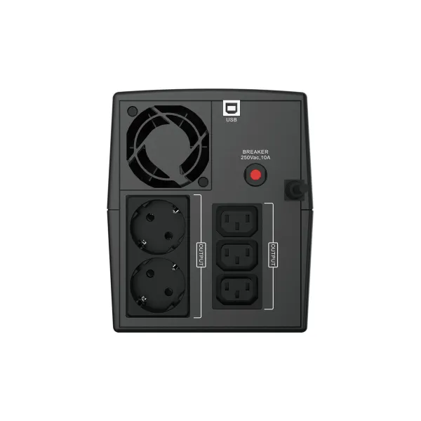Nepārtrauktās Barošanas Sistēma Interaktīvā Barošanas Sistēma UPS Conceptronic ZEUS04EM 2200 VA