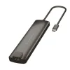 USB šakotuvas Conceptronic 110515507101 Aliuminis Pilka 9 viename