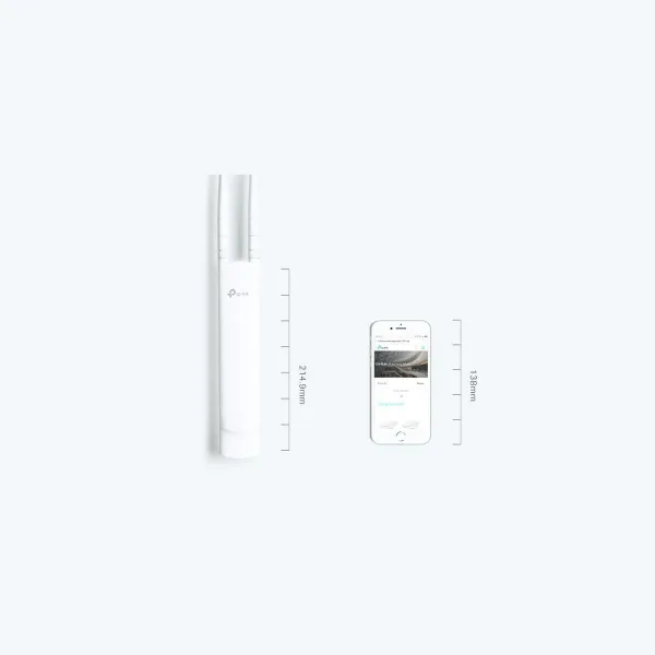 Prieigos taškas TP-Link EAP113-OUTDOOR Balta Spalvotas