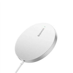 Baseus wireless charger Simple Mini 3 15W silver magnetic