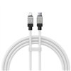 Baseus cable CoolPlay USB-C - Lightning 2m 20W white
