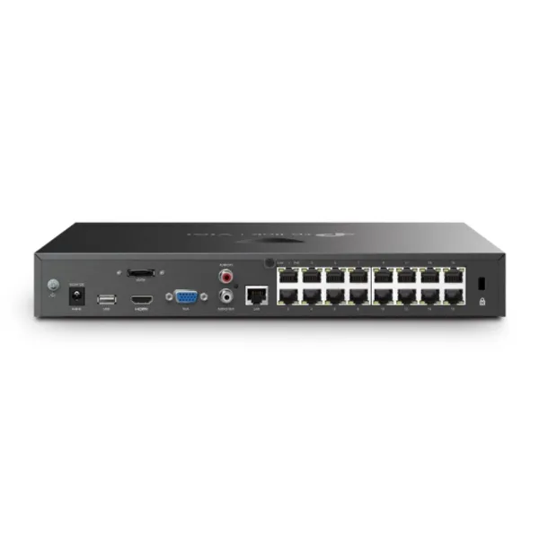Network Video Recorder TP-Link VIGI NVR2016H-16MP-4TB Black