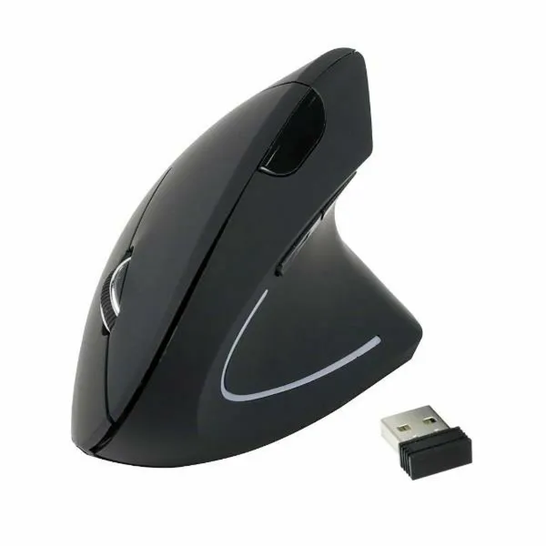 Ergonomiška optinė pelė Equip 245110 Juoda