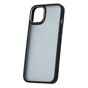 Satin Matt case for iPhone 15 Plus 6,7&quot black