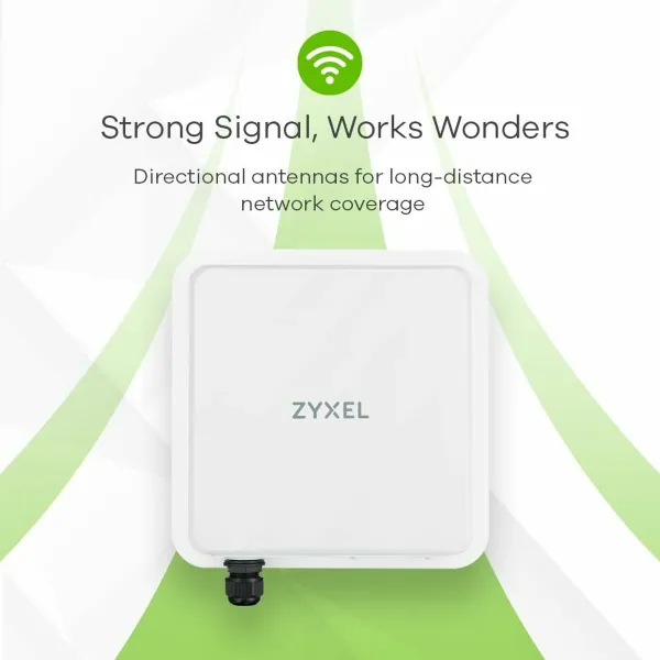 Maršrutizatorius ZyXEL FWA-710-EU0102F Balta RJ45 Ethernet LAN