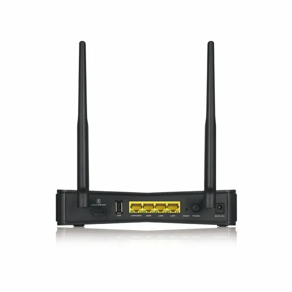 Reititin ZyXEL LTE-3301PLUS-EU0102F Musta USB 2.0 Ethernet LAN Wi-Fi