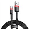 Baseus cable Cafule USB - USB-C 1m 3A red-black