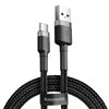 Baseus cable Cafule USB - USB-C 3m 2A gray-black
