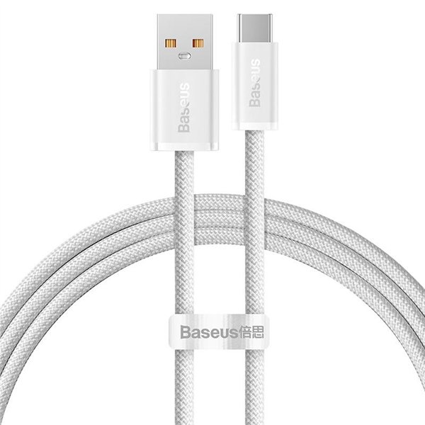 Baseus kaabel Dynamic USB - USB-C 1,0m valge 100W