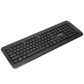 Klaviatuur ja Hiir Targus AKM610ES Must Hispaaniakeelne Qwerty