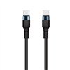 Setty USB-C - USB-C cable 1m 3A KSC-C-131 black