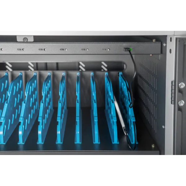 Nešiojamųjų įrenginių valdymo ir įkrovimo vežimėlis Digitus by Assmann DN-45006