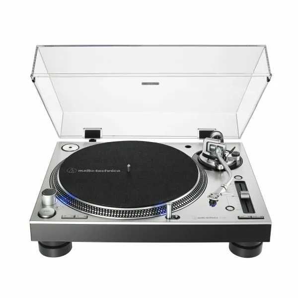 Patefonas Audio-Technica Iberia AT-LP140XP Sidabras