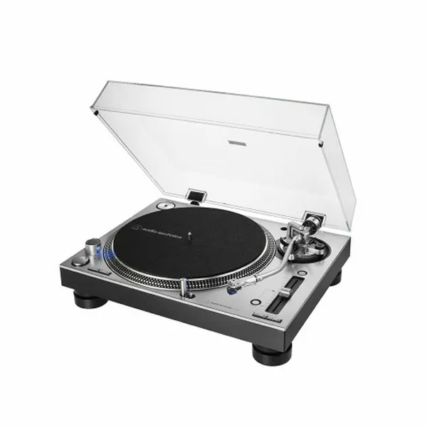 Patefonas Audio-Technica Iberia AT-LP140XP Sidabras