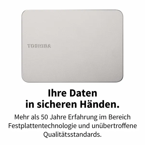 Išorinis kietasis diskas Toshiba HDTX210ESCAA 1 TB HDD Sidabras Magnetinis