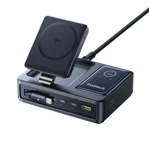 Настольное USB-зарядное устройство Baseus P10170902123-00 Чёрный