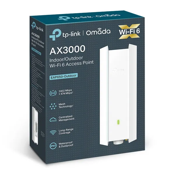 Prieigos taškas TP-Link AX3000 Balta