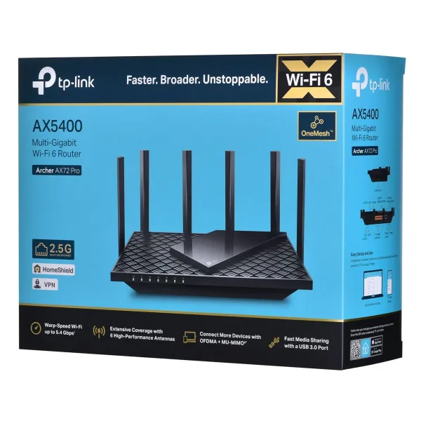 Роутер TP-Link Archer AX72 Pro