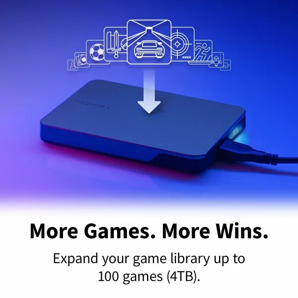 Išorinis kietasis diskas Toshiba HDTX220EK3AA Juoda 2 TB HDD Kriauklė HDD
