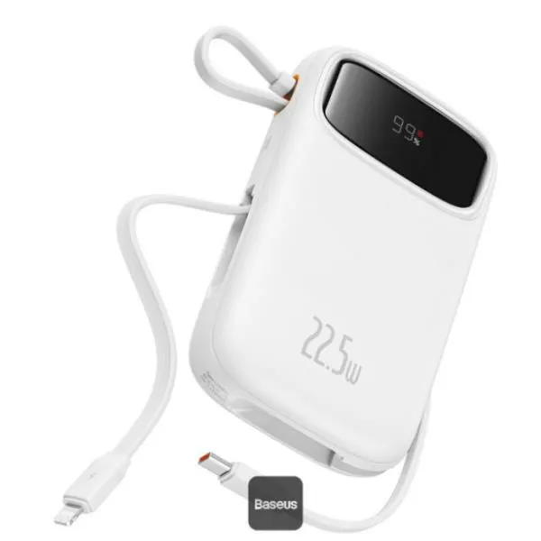 Powerbank Baseus P10055003223-00 Balta 10000 mAh