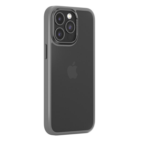 Comma case Joy Elegant for iPhone 15 gray