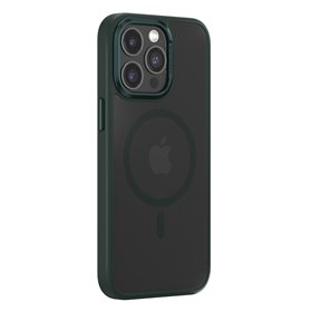 Comma case Joy Elegant Mag for iPhone 15 Plus navy green