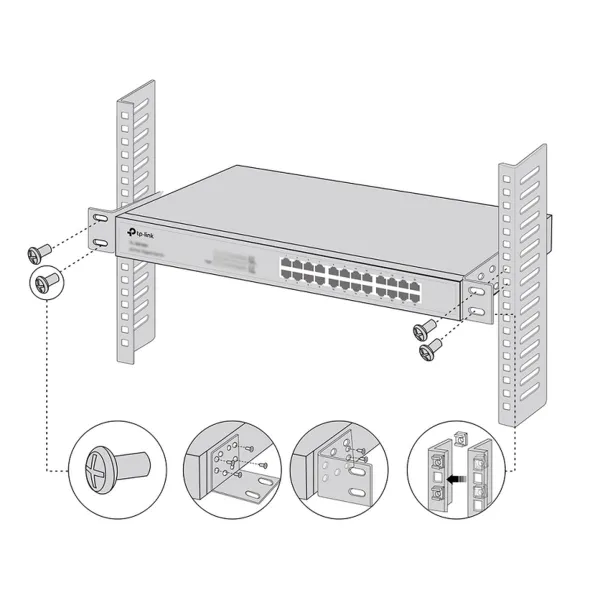 USB Kabelis TP-Link RACKMOUNT KIT-13