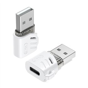 XO adapter NB256D USB-C - USB valge